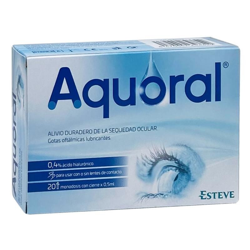 Esteve - Gotas Oftálmicas Lubricantes Ácido Hialurónico 05 ML. 20 UNID.