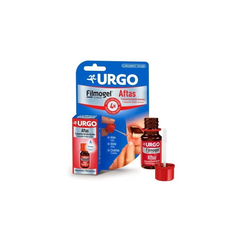 Urgo Tratamiento Aftas Filmogel 6ml - Gel Bucal para Cicatrización