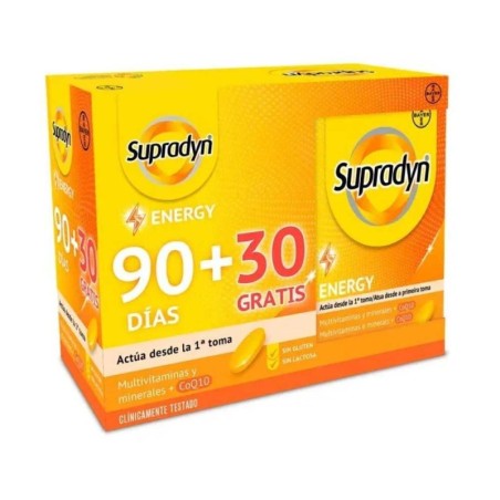Bayer Supradyn Activo 90 Comprimidos + 30 Gratis
