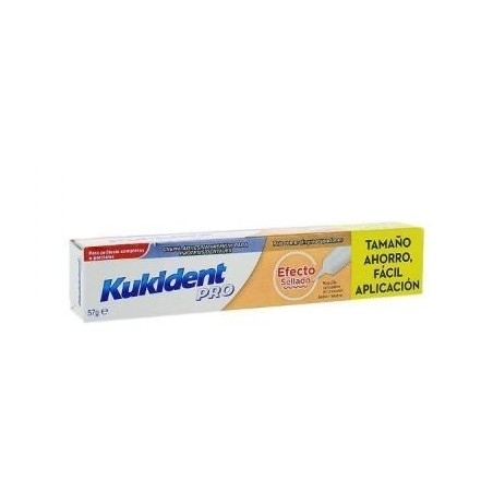 Kukident Crema Adhesiva para Dentaduras Postizas Extra Fuerte 57g