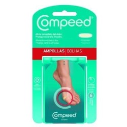 COMPEED AMPOLLAS HIDROCOLOIDE TALLA PEQUEÑA 6 UNID
