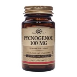Nestlé SOLGAR PYCNOGENOL 100 MG 30 CAPS VEGETALES