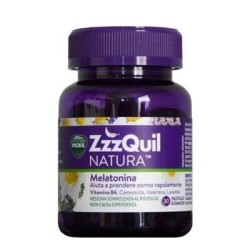 Vicks Gominolas Zzzquil Natura con Melatonina Natural para Conciliar el Sueño - Pack de 30