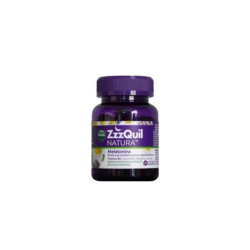 Vicks Gominolas Zzzquil Natura con Melatonina Natural para Conciliar el Sueño - Pack de 30