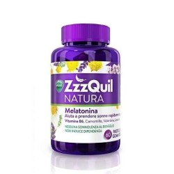 Vicks ZZZQUIL NATURA 60 GOMINOLAS | Complemento Alimenticio para Conciliar el Sueño y Reducir el Estrés