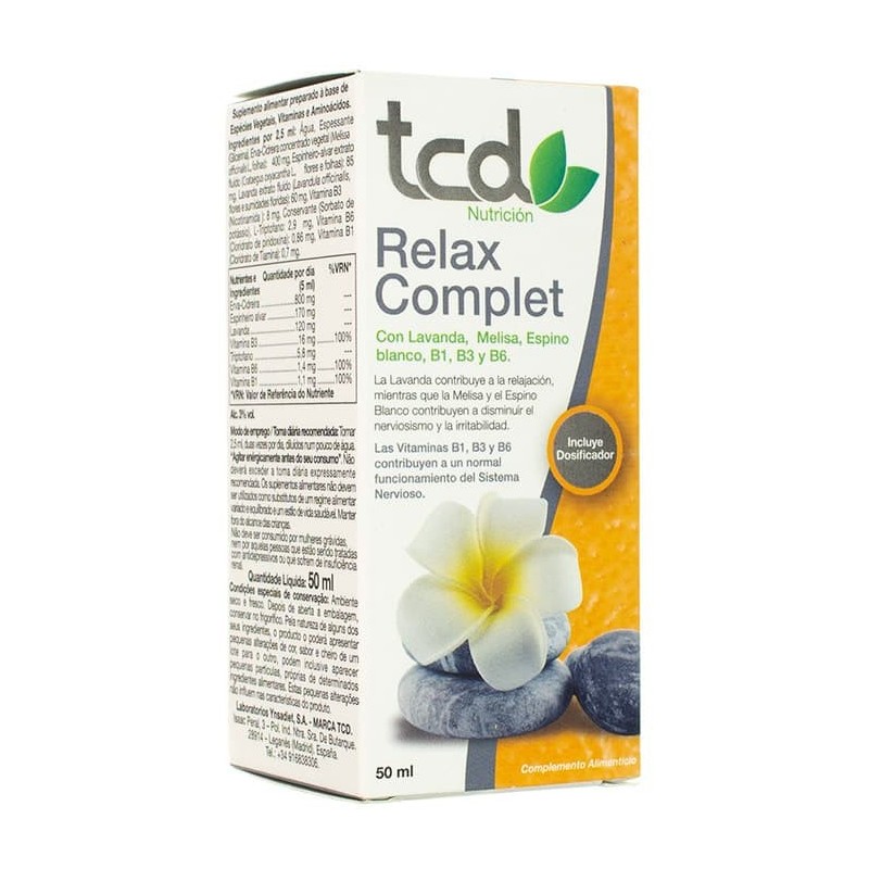 TCD RELAX COMPLET VITAMINAS B1-B3-B6 50 ML