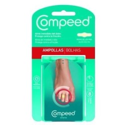 COMPEED AMPOLLAS HIDROCOLOIDE DEDOS PIES 8 UNID