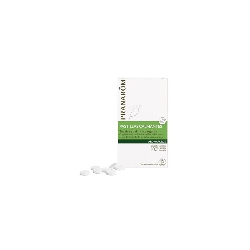 Pranarôm Aromaforce Pastillas Garganta 21 Past - Calma Garganta