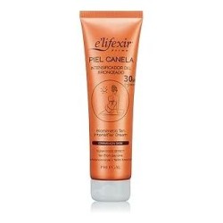 Phergal - ELIFEXIR PIEL CANELA INTENSIFICADOR DEL BRONCEADO SPF30 150 ML - Crema Intensificadora del Bronceado - Bronceado Natural - Protección Solar - Hidratante y Reparador