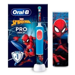 ORAL-B CEPILLO ELECTRICO PRO KIDS 3+ SPIDERMAN CON ESTUCHE VIAJE