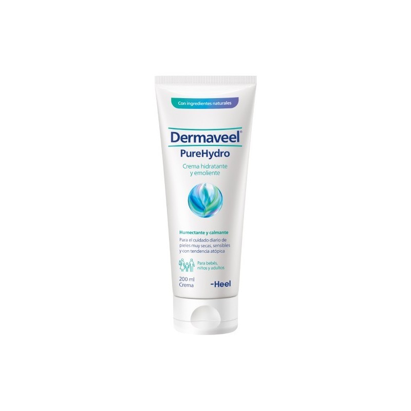 Crema Hidratante Heel Dermaveel Purehydro 200 Ml