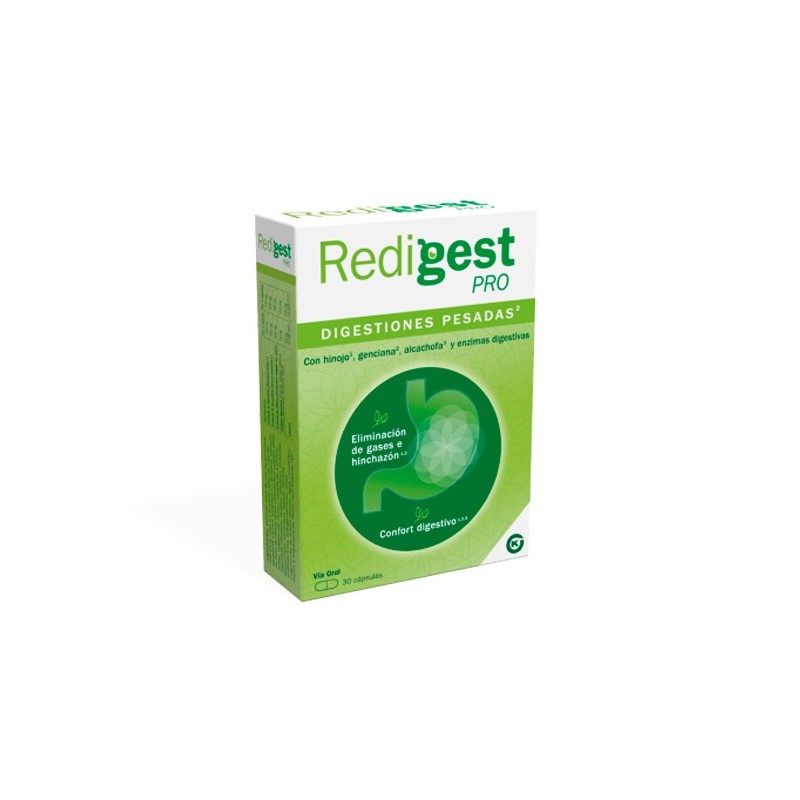 Kern Pharma REDIGEST PRO - Suplemento Digestivo - 30 Cápsulas