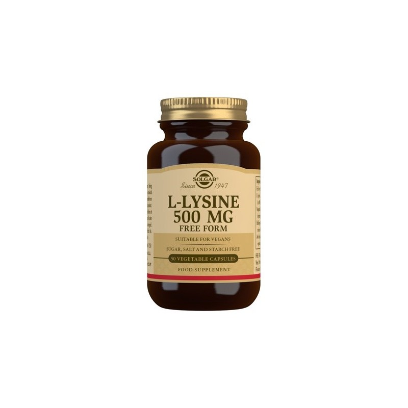 Nestlé SOLGAR L-LISINA 500 MG 50 CAPS