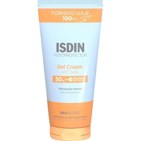 ISDIN FOTOPROTECTOR GEL CREAM WET SKIN SPF50+ FORMATO VIAJE 100 ML