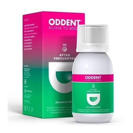 Menarini Enjuague Bucal ODDENT 300 Ml - Tratamiento Gingivitis y Sangrado Gingival