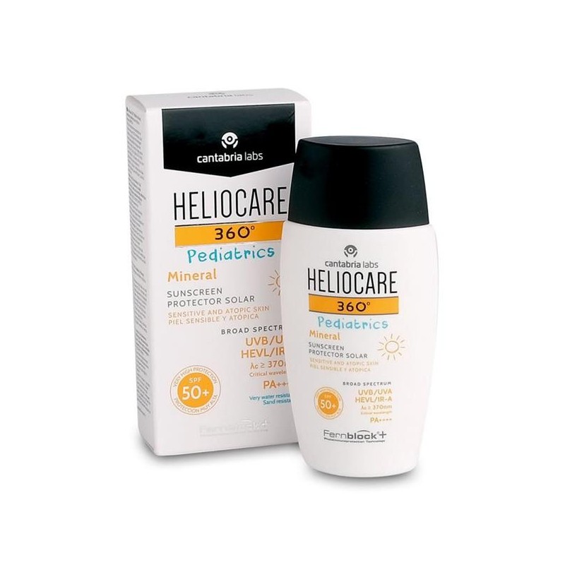 Protector Solar Cantabria Labs Heliocare 360º SPF 50+ Pediatrics Mineral Protec 50 Ml - Alta Protección