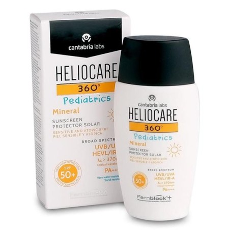 Protector Solar Cantabria Labs Heliocare 360º SPF 50+ Pediatrics Mineral Protec 50 Ml - Alta Protección