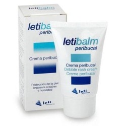 Leti LETIBALM PERIBUCAL 30 ML - Protección Piel Expuesta - Zona Peribucal Irritada - Aplicar y Extender con Masaje - Hidratantes y Cremas para Bebés