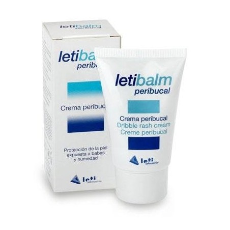 Leti LETIBALM PERIBUCAL 30 ML - Protección Piel Expuesta - Zona Peribucal Irritada - Aplicar y Extender con Masaje - Hidratantes y Cremas para Bebés