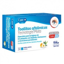 STADA CARE+ TOALLITAS OFTALMICAS TECNOLOGIA PLATA 30 UND