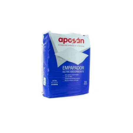 APOSAN EMPAPADOR ULTRA ABSORBENTE 20 UNIDADES 90 CM X 60 CM