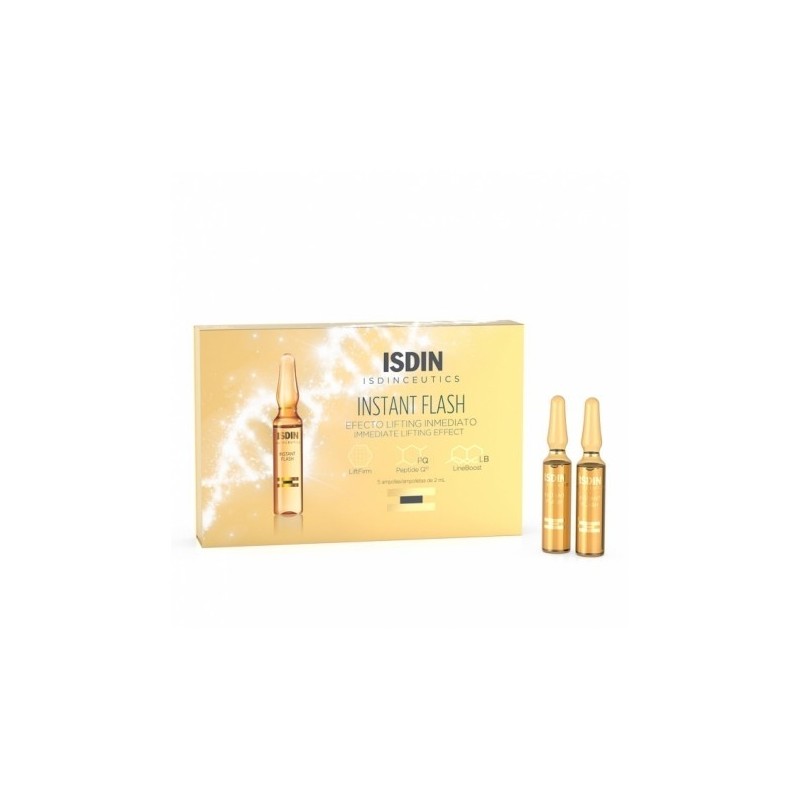 ISDINCEUTICS INSTANT FLASH SERUM 5 AMPOLLAS 2 ML