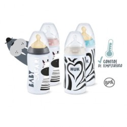 NUK BIBERON BABY SAFARI 0-6 LATEX M 150 ML