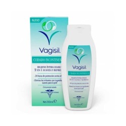 VAGISIL CUIDADO INCONTINENCIA HIGIENE INTIMA 2 EN 1 250 ML