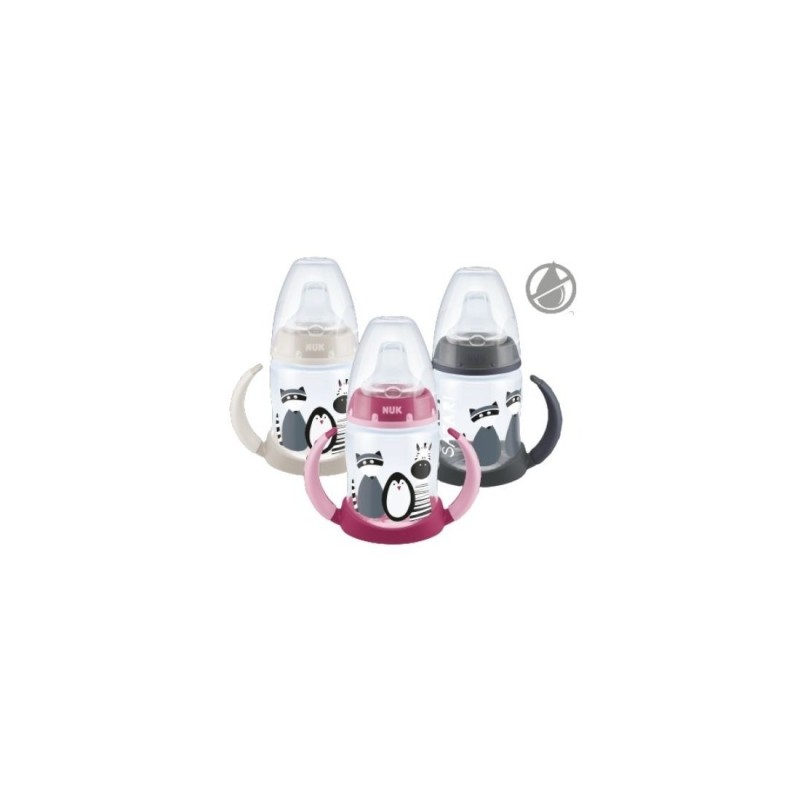 NUK BIBERON ENTRENA BABY SAFARI SILICONA 6-18 M 150 ML