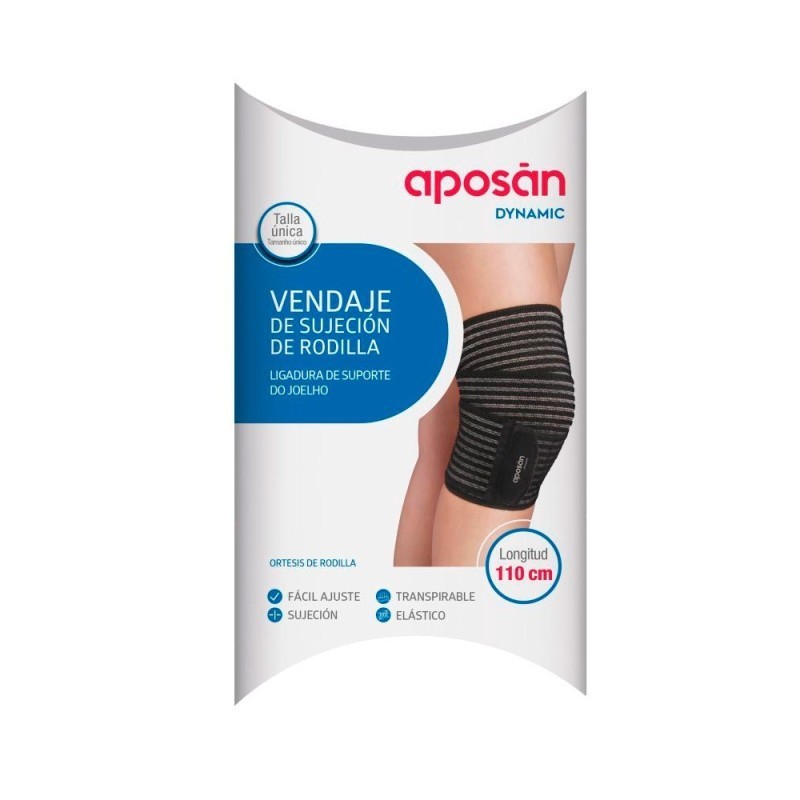 APOSAN VENDAJE RODILLA APOSAN DYNAMIC 1 UNIDAD TALLA UNICA