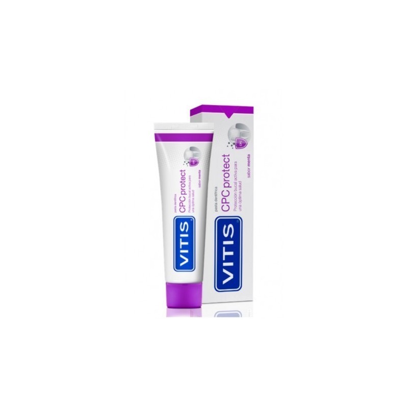 VITIS CPC Protect Pasta Dental 100ml - Protección Activa Diaria | Previene Placa y Caries