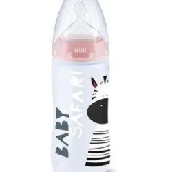 NUK BIBERON BABY SAFARI 0-6 SILICONA M 300 ML