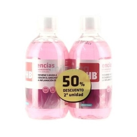 PHB ENCIAS ENJUAGUE BUCAL DUPLO 2 X 500 ML
