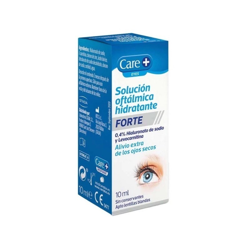 STADA CARE+ SOLUCION OFTALMICA HIDRATANTE FORTE 10 ML