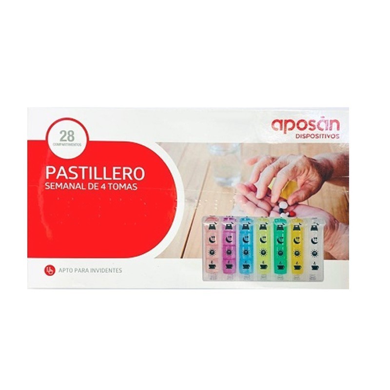 APOSAN PASTILLERO SEMANAL 4 TOMAS