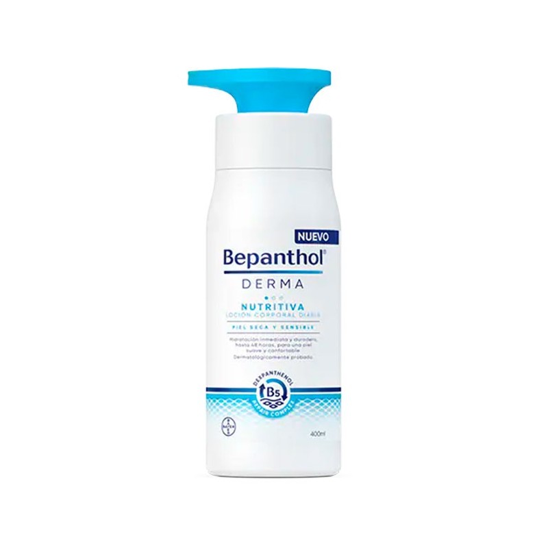 BEPANTHOL DERMA NUTRITIVA LOCION CORPORAL DIARIA 400 ML