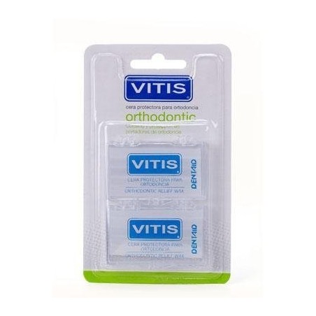 Dentaid VITIS CERA ORTODONCIA PROTECTORA para Aparatos Dentales - Protege de Lesiones - 10g