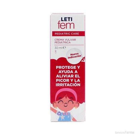 Crema Vulvar Pediátrica Leti - Protección y Prevención - 30ml