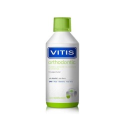 Colutorio Dentaid VITIS ORTHODONTIC 500 ML - Higiene Diaria - Protección Contra Placa - Especial Ortodoncia