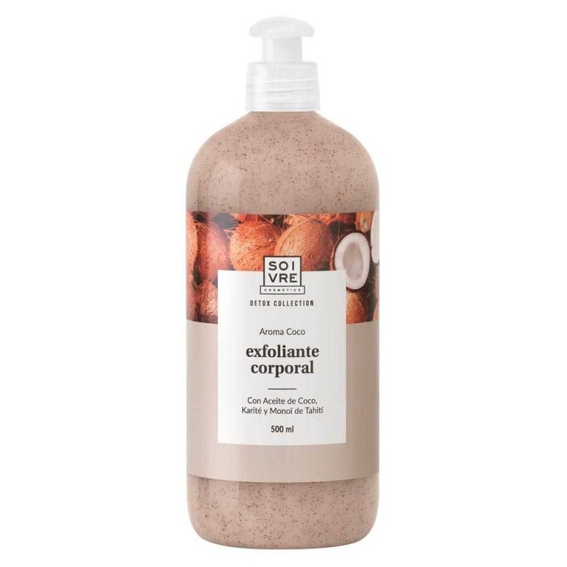 SOIVRE GEL DE BAÑO EXFOLIANTE COCO 500 ML