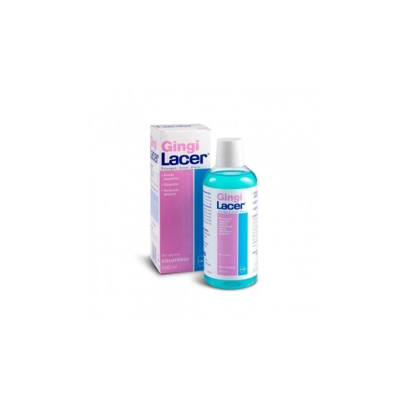 Lacer GINGILACER Colutorio Tonificante Gingival 500 ML - Protección Encías Delicadas