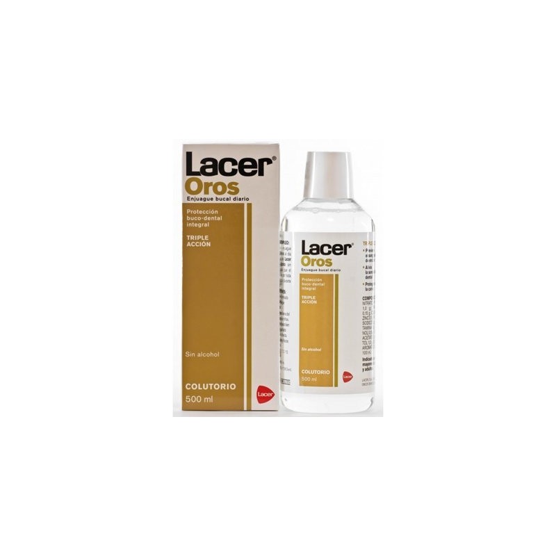 Lacer Colutorio Oro 500 Ml - Higiene Buco-dental Integral