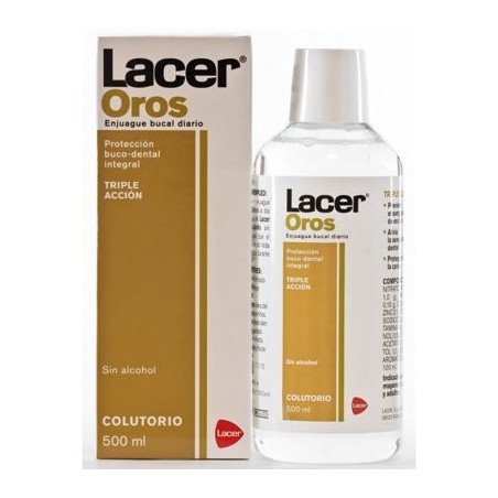 Lacer Colutorio Oro 500 Ml - Higiene Buco-dental Integral