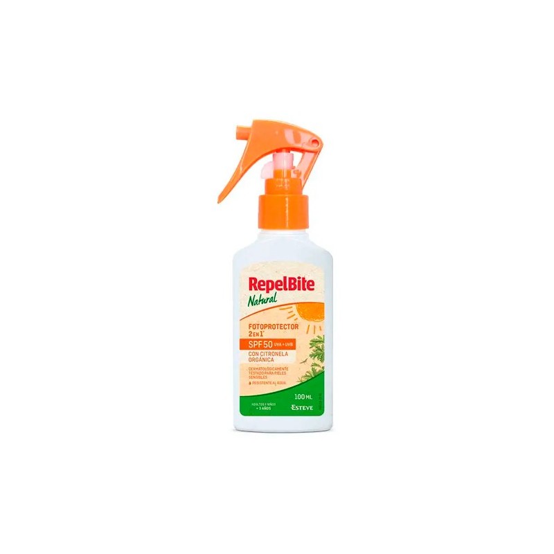 Esteve REPEL BITE NATURAL Fotoprotector SPF 50 100 Ml