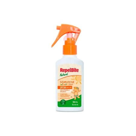 Repel Bite Natural Fotoprotector Infantil Esteve SPF 50 100 Ml