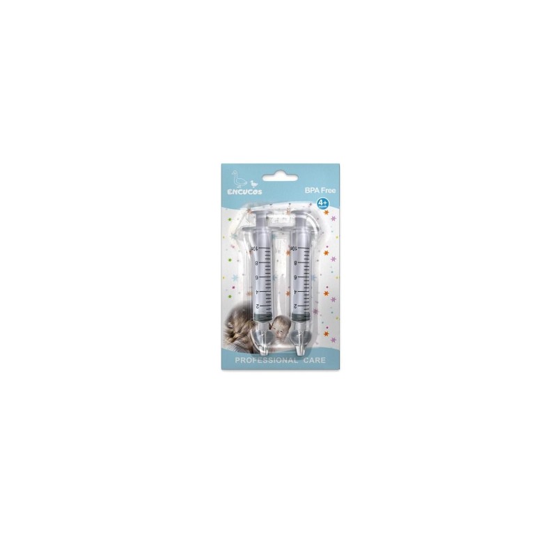 ENCUCOS Irrigador Nasal para Bebés - Pack de 2 Unidades