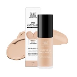 SOIVRE BASE MAQUILLAJE MATIFICANTE COLOR CLARO 30 ML