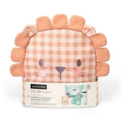 SUAVINEX MOCHILA INFANTIL LEON CREMA DEL PAÑAL 300 ML + BABY COLOGNE 100 ML + BIBE