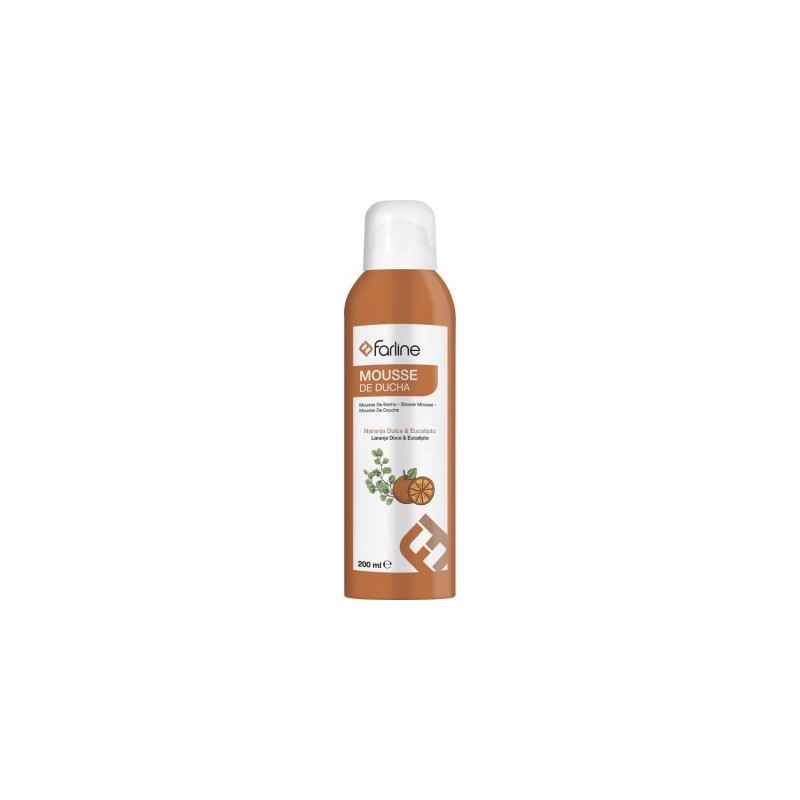 FARLINE MOUSSE CORPORAL NARANJA DULCE Y EUCALIPTO 200 ML