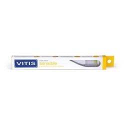 Dentaid Cepillo Dental Sensible VITIS - Protección para Encías Sensibles - Tamaño Pequeño - Filamentos Redondeados
